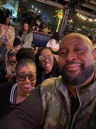 Ran into my ATL famTieyeka Williams Bernard Marica Friend