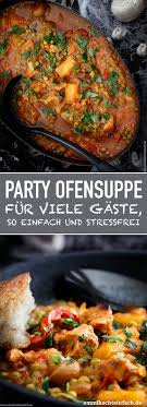 Party Ofensuppe Fur Viele Gaste Ganz Einfach Emmikochteinfach Rezept Ofensuppe Rezepte Einfach Kochen