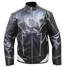 The Flash Teddy Sears Hunter Zolomon Zoom Black Leather Jacket Xxs 5xl Celebrities Leather Jacket Mens Jackets Mens Black Leather