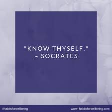 They seem easy enough to write but once you've sat down to start writing, you may suddenly find the task very challenging! The Importance Of Knowing Yourself