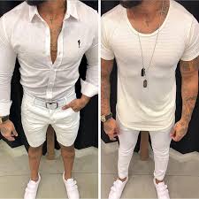Black And White Party Outfits Mens All White Party Party Outfit Men Mens Fashion Inspiration Mens Beach Style