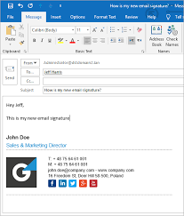 Later you will have to click on the icon of signature and from there you can choose signatures. How To Create And Set Up An Email Signature In Outlook 2019