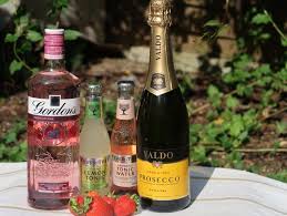 Pink Gin Spritz With Gordon S The Perfect Summer Cocktail Recipe Raspberry Gin Cocktail Pink Gin Perfect Summer Cocktails