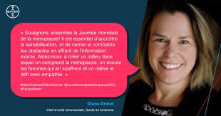 ménoscienceetnonsilence #journéemondialeménopause2023 #équipebayer