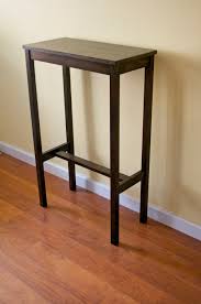 Tall Skinny Wooden Table Wooden Tables Table Sustainable Furniture