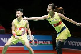 Goh liu ying (left) hits a shot next to chan peng soon in their mixed doubles badminton group stage match against germany's mark lamsfuss and germany's isabel herttrich during the tokyo 2020 olympic games at the musashino forest sports plaza in tokyo on july 25, 2021. All England End Of The Road For Peng Soon Liu Ying Sports Malay Mail