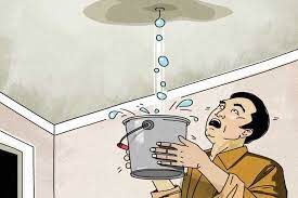 If the tub or pan overflows, it could leak through the ceiling below. My Ceiling Is Leaking Water What Do I Do Licensed Roofers Answer