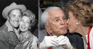 It is with tremendous sadness that my brothers and i announce that kirk douglas left us today at the age of 103. 102 Yo Kirk Douglas Declares His Undying Love To Wife Of 65 Years If You Ever Leave Me I M Going With You