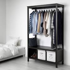 Hemnes Kleiderschrank Offen Schwarzbraun Ikea Osterreich In 2020 Open Kleerkast Hemnes Inloopkast Ikea