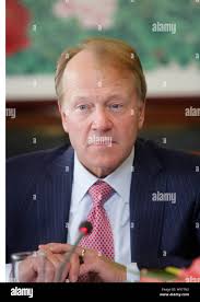 John Chambers, CEO of Cisco Systems, is pictured during a conference in  Beijing, China, 27 March 2012 Stock Photo