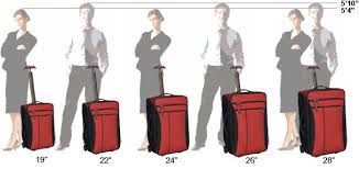 Luggage Size Guide Luggage Sizes Size Chart Chart