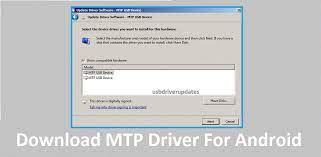 You need the driver only if you are developing on windows and want to connect a samsung android device to your development environment over usb. Download Mtp Driver For Android Latest Version 2020 For Windows Phone Done