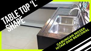 Check spelling or type a new query. Table Top L Shape Gabungan 2 Warna Mozek 03 06 2020 Youtube