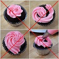 Step By Step Tutorial How To Swirl Icing On A Cupcake Cupcake Decorating Tips Frosting Recipes Cupcake Cakes