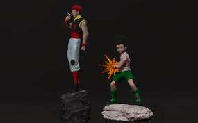 For free high quality and without any registration required. Hunter X Hunter 3d Prints Gon Freecss And Hisoka Morrow