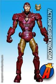 Black And Gold Iron Man Action Figure 12 Inch Marvel Legends Gold Variant Iron Man From Their Short Lived Icons Series Full Details At Actionfigureking Com Iron Man Marvel Legends Action Figures