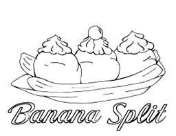 In case you don\'t find what you are looking for, use the top search bar to search again! Banana Split Coloring Pages Best Place To Color