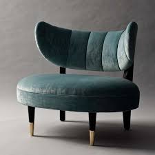 rue side chair by demuro das with channel back and brass finish caps in 2021 comfy chairs chair furniture