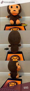 Sold Out Bape Baby Milo Jumbo Plush Super Rare Purple Camo Baby Bape Bape Jacket