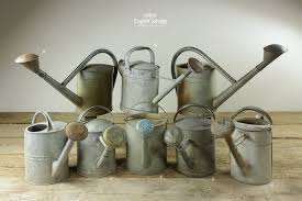 Check spelling or type a new query. Old Galvanised Metal Garden Watering Cans