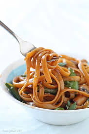 Asian Noodles With Snow Peas And Mushrooms Love Grows Wild Asian Recipes Stuffed Mushrooms Asian Noodles