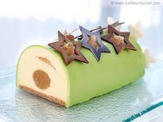 Buche De Noel A La Pomme Granny Smith Recette Buche De Noel Pomme Granny Smith Desserts Fantaisie