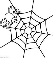 Plus, it's an easy way to celebrate each season or special holidays. Spider Web Coloring Pages Coloringall
