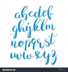 Brush Font Handwritten Brush Style Modern Calligraphy Cursive Typeface Brush Calligraphic Font Isolated On Whit Brush Font Lettering Alphabet Alphabet Images