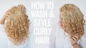 I have really curly hair and i don't want to ruin it by always using an iron. How To Wash And Style Curly Hair Hair Romance