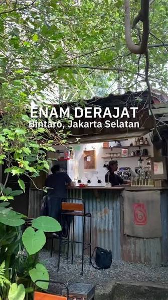 Menu Enam Derajat Coffee Space Kota Jakarta Selatan
