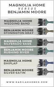 If you need help finding the perfect paint color for your home and want it to be professionally done, feel free to check out this link right here to find out how i can help. Magnolia Home Paint Colors Match To Benjamin Moore Magnolia Homes Paint Matching Paint Colors Farmhouse Paint Colors