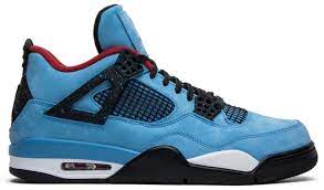 First image has leaked of the travis scott x air jordan 4 cactus jack which features a bright blue suede/nubuck upper with black. Travis Scott X Air Jordan 4 Retro Cactus Jack Air Jordan 308497 406 Goat