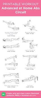 Rest for 60 seconds between sets. Advanced At Home Abs Circuit At Home Abs Ab Circuit Abs Workout