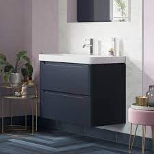 There are many home improvements done when an individual redecorates a home. B To Love Lambra 500mm 2 Drawer Wall Hung Cloakroom Vanity Unit With Basin
