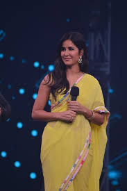 Katrina Kaif in lime yellow saree at Bharat promotions will make you fall  in love with summer - India Today