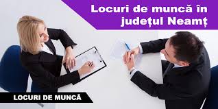 Experiența de muncă de la 1 an. Locuri De Munca Ziar Targu Neamt