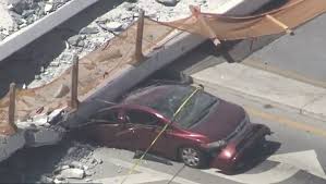 Video has been released which shows the moment a bridge collapsed onto a major road in miami, killing six people and leaving others trapped and injured under massive slabs of concrete and steel. Mdfr 4 People Killed In Bridge Collapse Near Fiu Boston News Weather Sports Whdh 7news