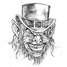 Happy St Patrick S Day Fan Tributes To Leprechaun Popcorn Horror Horror Movie Tattoos Leprechaun Movie Coloring Book Art