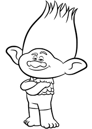 Poppy coloring pages troll printable princess page schager info. Free Printable Trolls Coloring Pages Coloring And Drawing