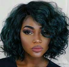 Image Result For Dark Brown Girl Green Hair Hair Styles Green Hair Human Hair Wigs