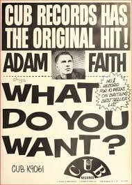 Image result for adam faith what do you want