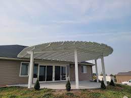 Round Pergola Patio Cover In 2021 Pergola Pergola Patio Patio