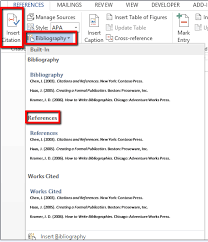 How To List References And Citations In Microsoft Word 2013 Words Writing Skills Computer Skills
