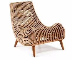 M Seth Wicker Accent Chair Rattan Outdoor Modern Danish Scandinavian Vintage Rattan Armchair Rattan Chair Armchair