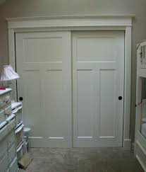 Door And Casings On The Doorways Looks Great Closet Door Makeover Door Makeover Sliding Closet Doors