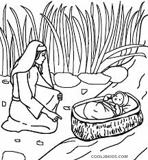 Church house collection blog baby moses in the basket coloring. Printable Moses Coloring Pages For Kids