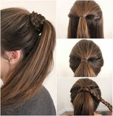 Short hair is so playful that there are a bunch of cool ways you can style it. Simple Hair Style For Birthday Party Simple Hair Style