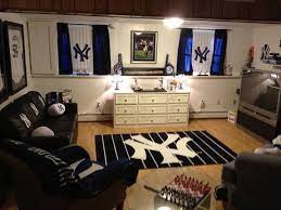 Maybe you would like to learn more about one of these? Baseball Spare Room Mancave In 2021 Ny Yankees Room Baseball Man Cave Yankee Room