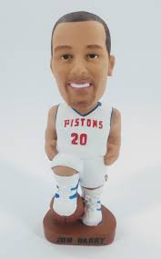Detroit Pistons Jon Barry Bobblehead Bobble Head Baby Onesies Baby Face