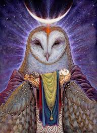 Pin By Rita Daniels On Of The Spirit Owl Spirit Animal Celtic Goddess Art Goddess Art